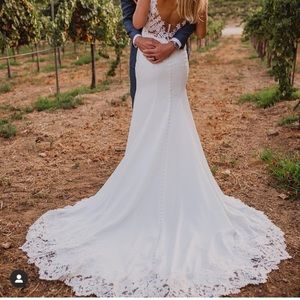 Like new Stella York wedding gown.